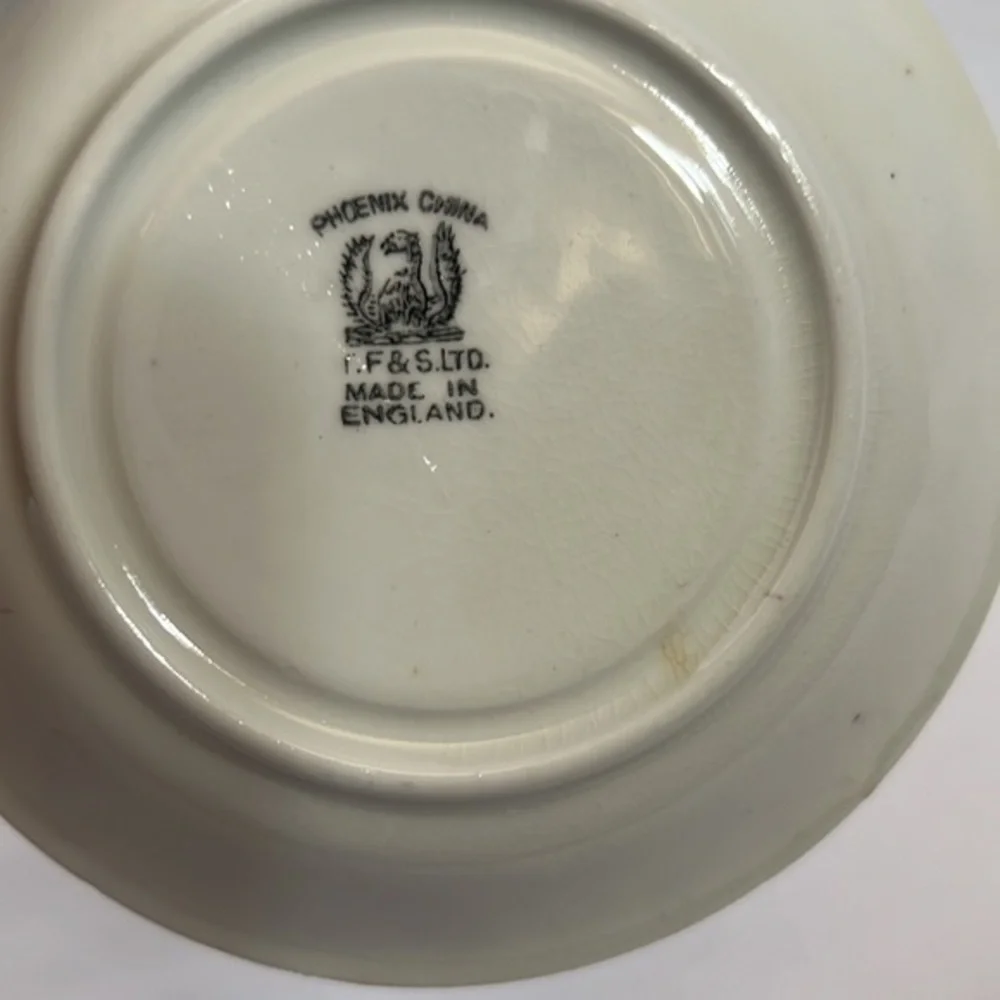 TF& S LTD, DEMITASSE CUP AND SAUCER